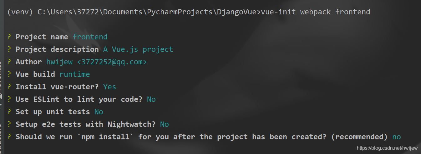 手把手教你使用Django + Vue.js 快速构建项目