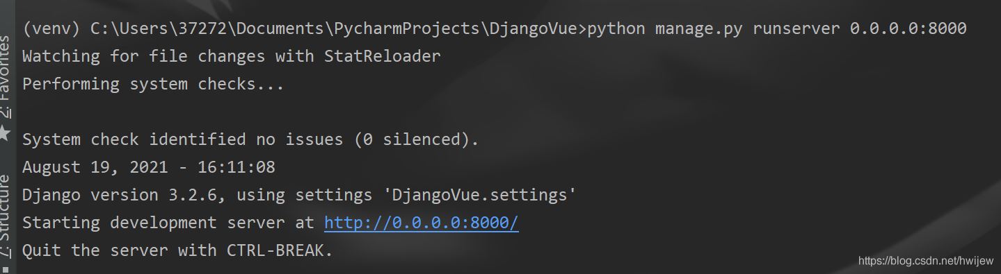 手把手教你使用Django + Vue.js 快速构建项目